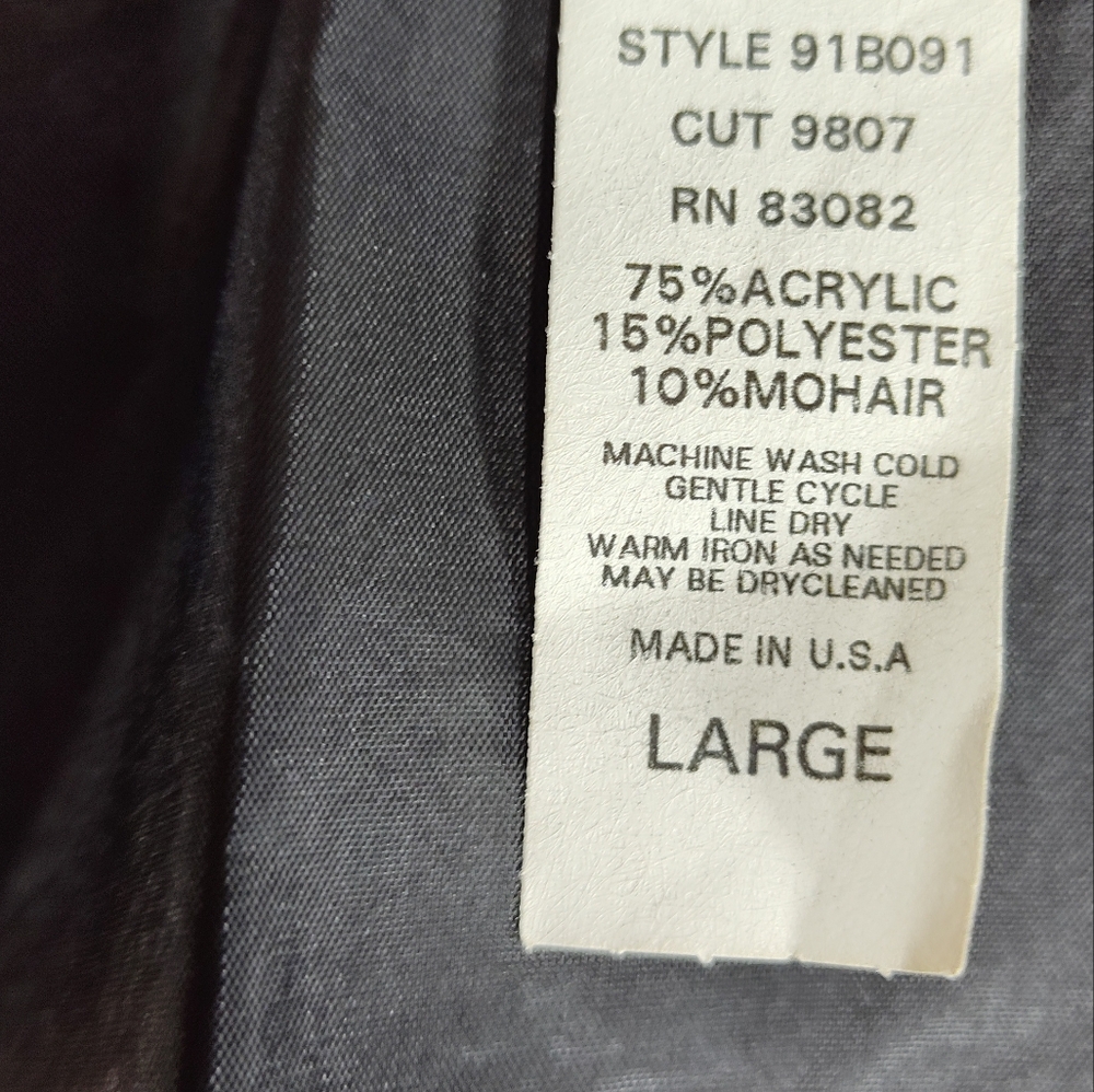 First Option Blue Boucle Jacket - Picture 4 of 7